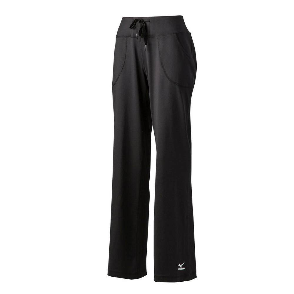 Mizuno Women's Straight Long Pants Black (440578-IAD)